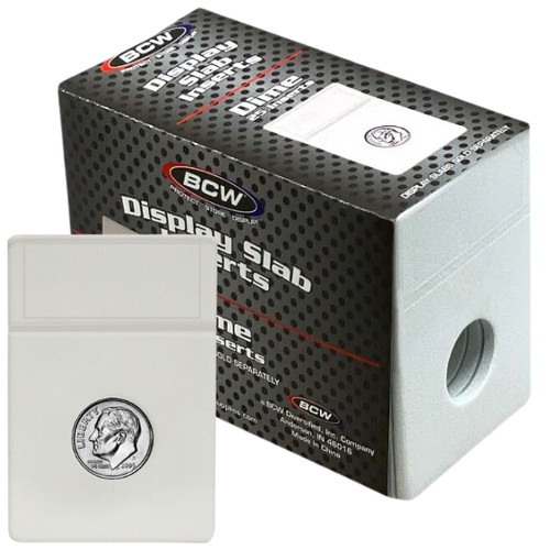 Bcw dime display slab - bcw,