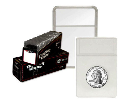 Bcw quarter coin holder slab - 5,