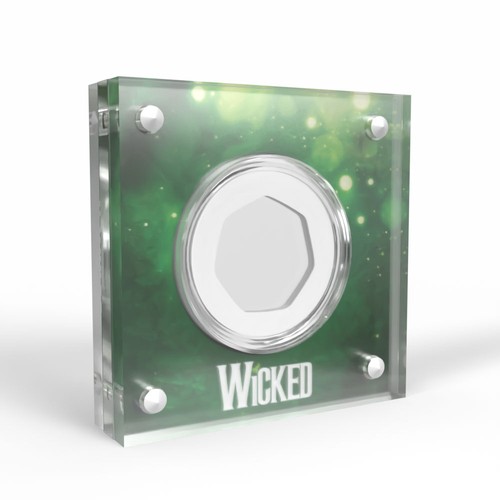 Wicked 50p coin acrylic - wicked,