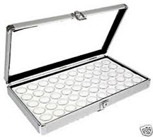 Aluminum display case box 50 - 1,