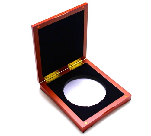 Cherry finish display case for - cherry,