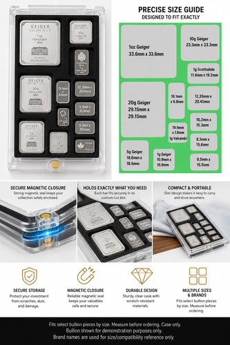 Multi size bullion storage - multi,