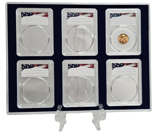 Coin display storage case - coin, for