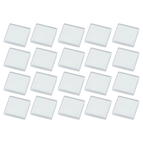 20pcs square coin - square, case